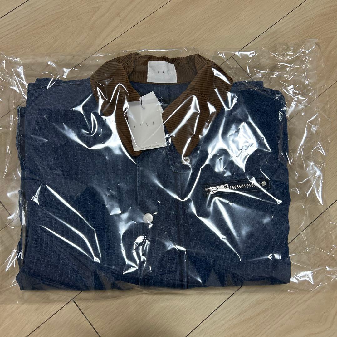 デニムジャケット ボア襟付き　新品未使用タグ付き　ヤマダヤ売り切れの品