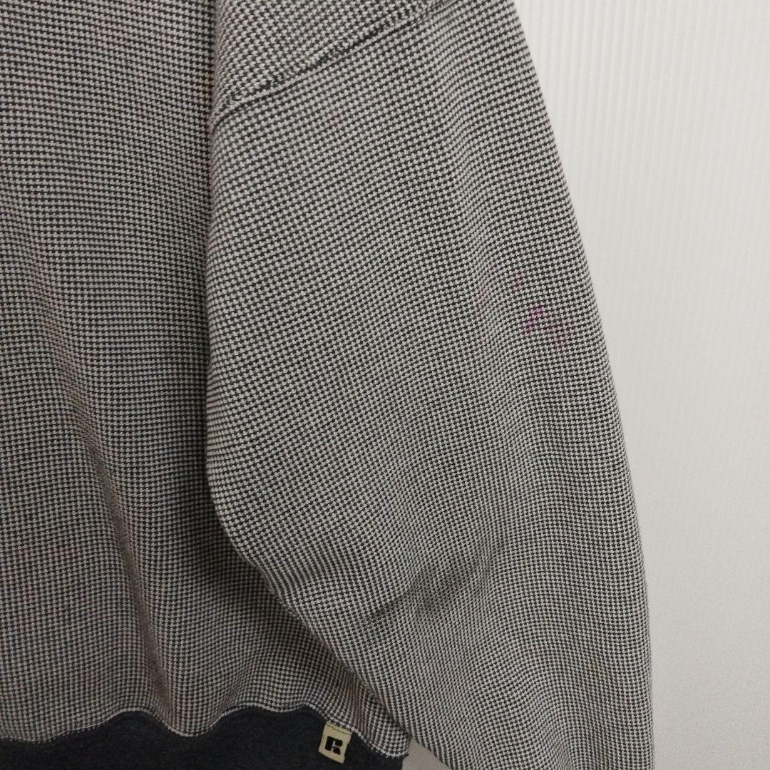 よ*ん様 ラッセルアスレティック スウェット トレーナー ヘンリーネック 裏起毛