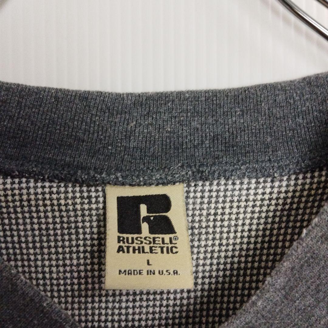 よ*ん様 ラッセルアスレティック スウェット トレーナー ヘンリーネック 裏起毛
