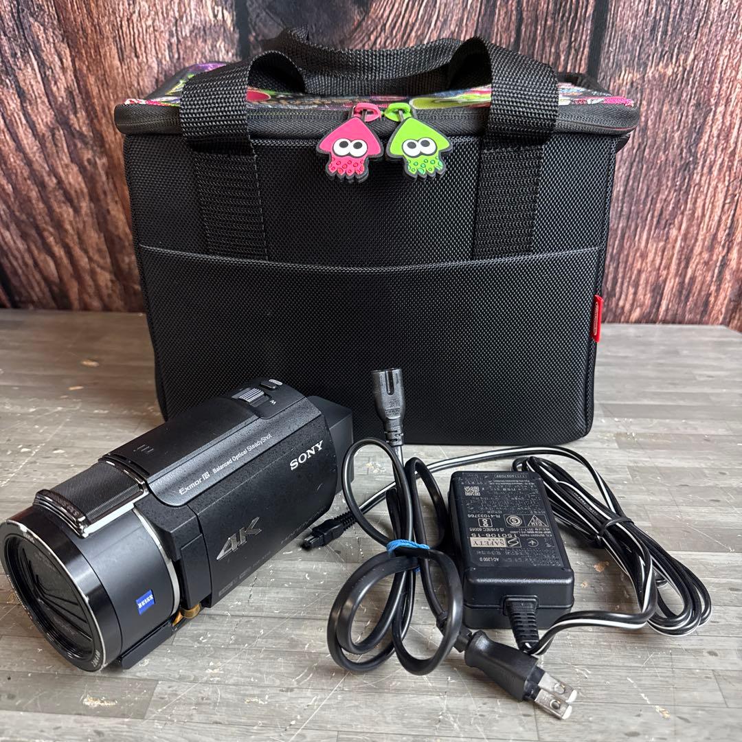 SONY 4K Handycam FDR-AX45 ブラック ビデオカメラ