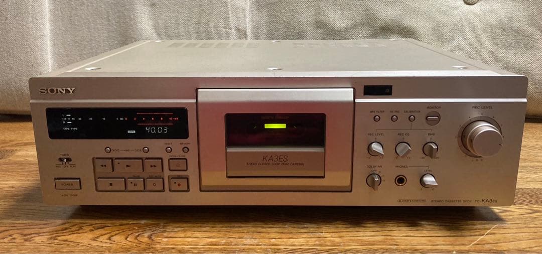 【動作品】SONY カセットデッキ KA3ES
