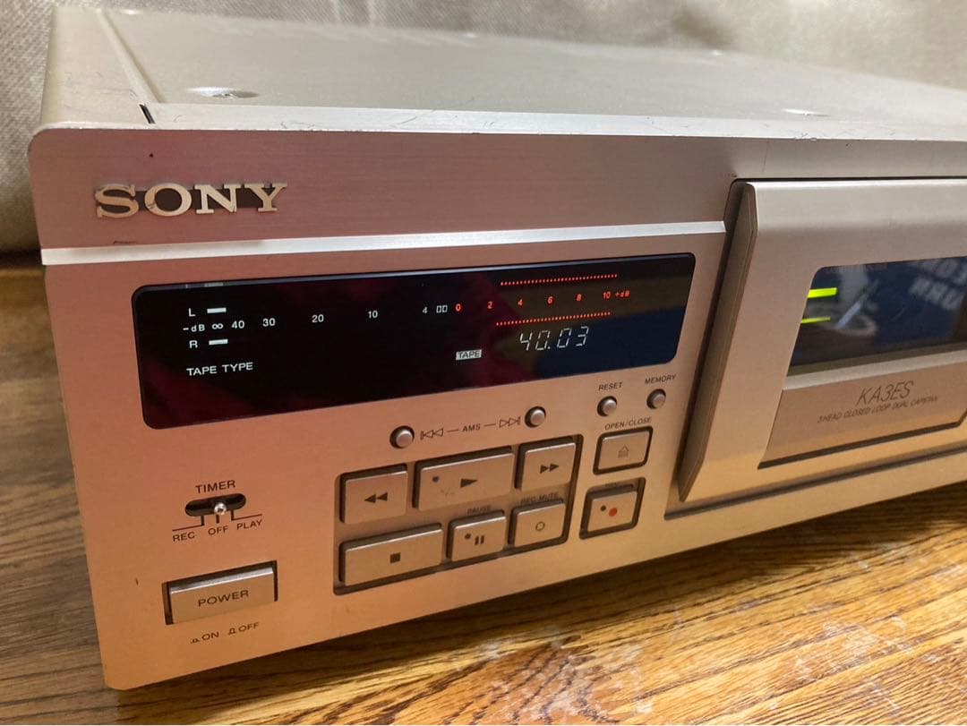 【動作品】SONY カセットデッキ KA3ES