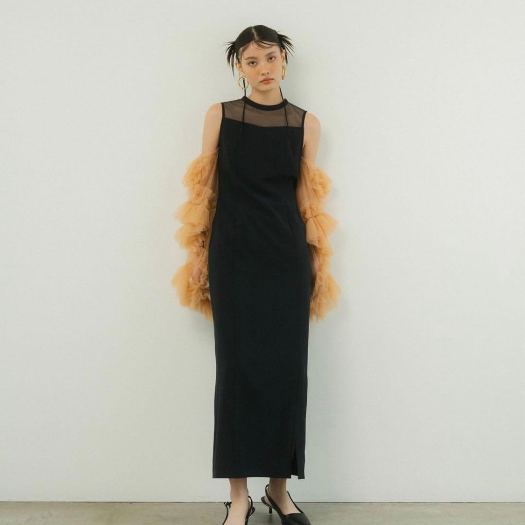 【のん 】ANDRESD detached sleeve dress