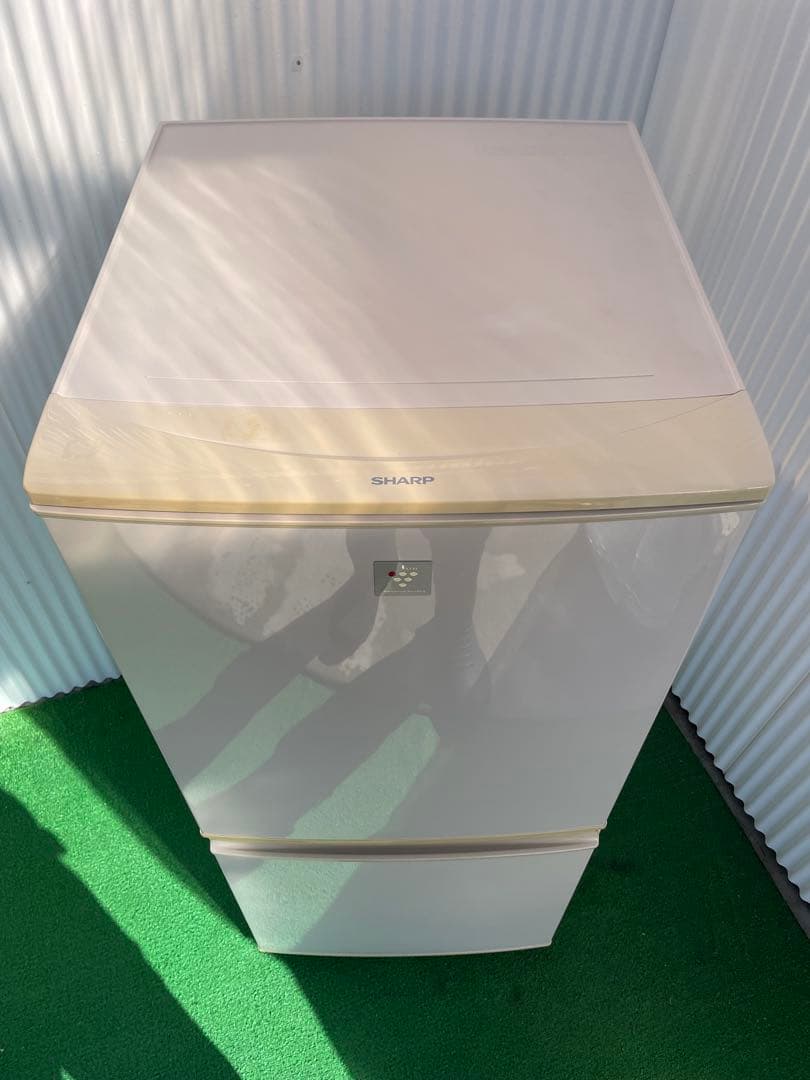 891 シャープ 左右付け替え可能ドア 2ドア冷蔵庫 一人暮らし 単身 ベージュ