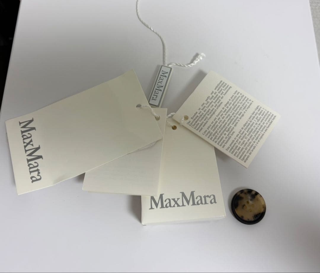 【美品】MAX MARA マックスマーラTEDGIRL テディベアアイコンコート
