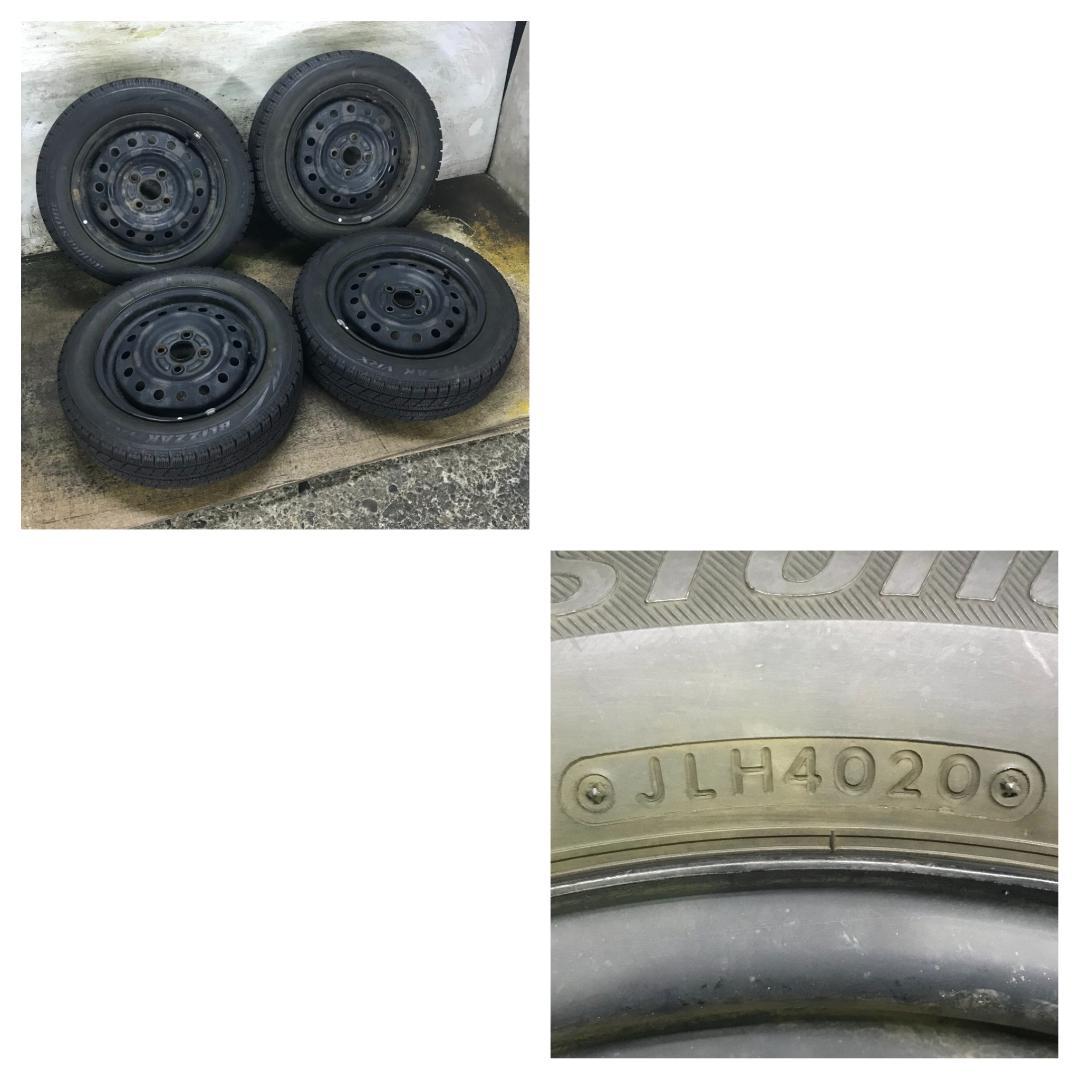 専用275 BRIDGESTONE VRX 155/65R14 スタッドレス