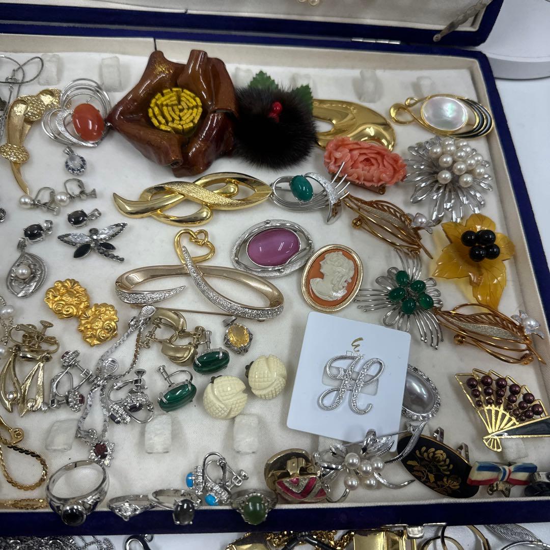 アクセサリー　ネックレス　リング　ブローチ　イヤリング　silver まとめ大量