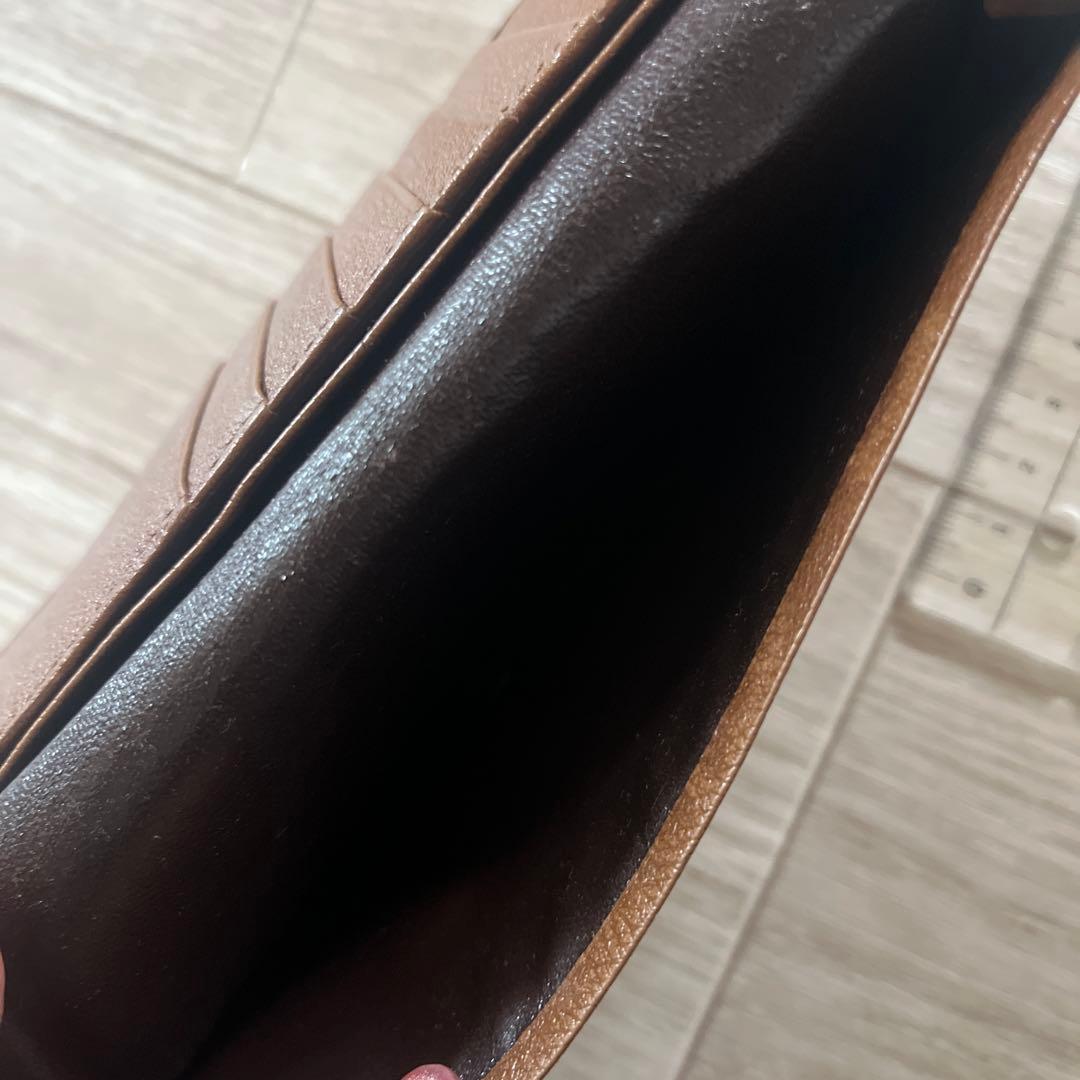 YSL ブラウンレザー 長財布