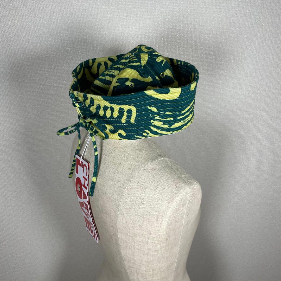 【値下げ】CharlesJeffrey LOVERBOY ハット カモフラ