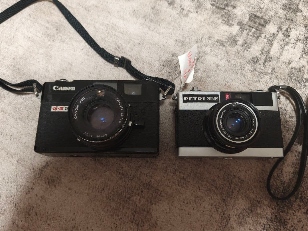 Canon ql17 G-III & Petri 35E カメラ まとめ売り