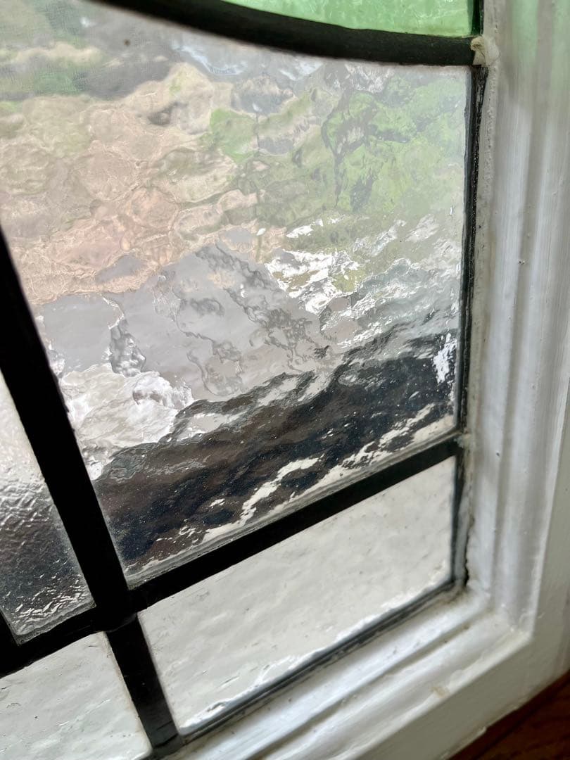 アンティークステンドグラス　窓