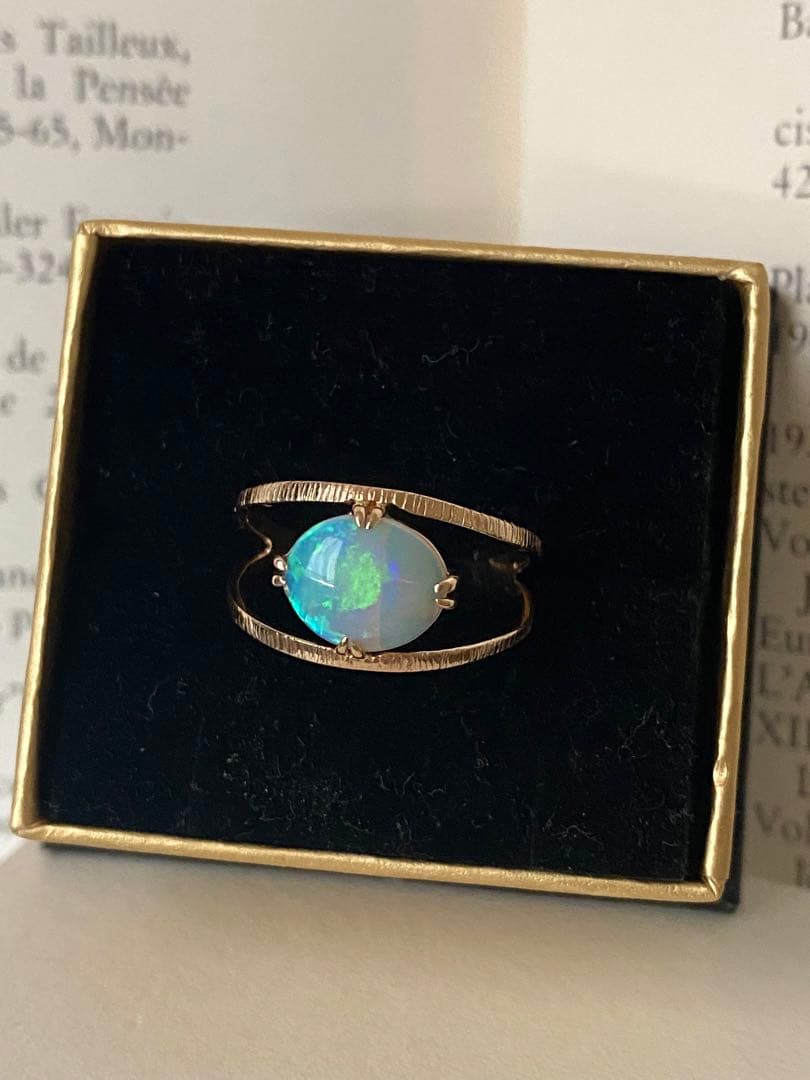 ♡理楽♡　オーダー　オパールデザインリング