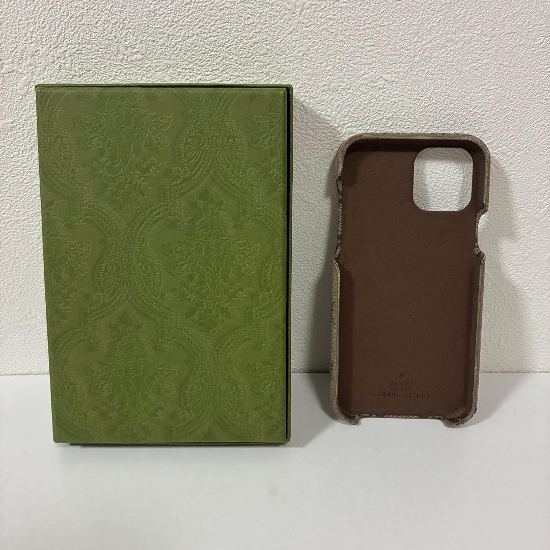 新品 グッチ GG オフィディア iPhone13 Pro MAX ケース