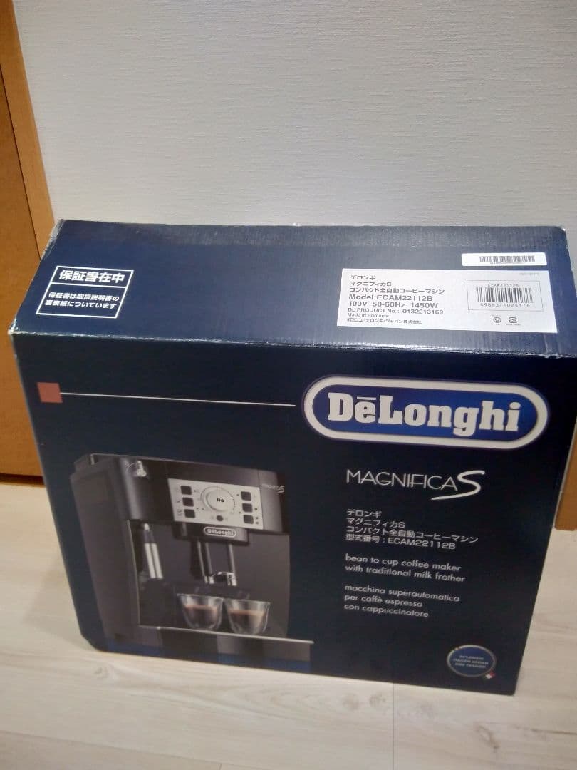 新品 DeLonghi ECAM22112B 全自動コーヒーマシン