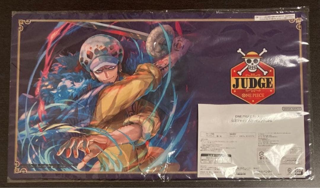 公認ジャッジ限定プレイマット　JUDGE　トラファルガー・ロー