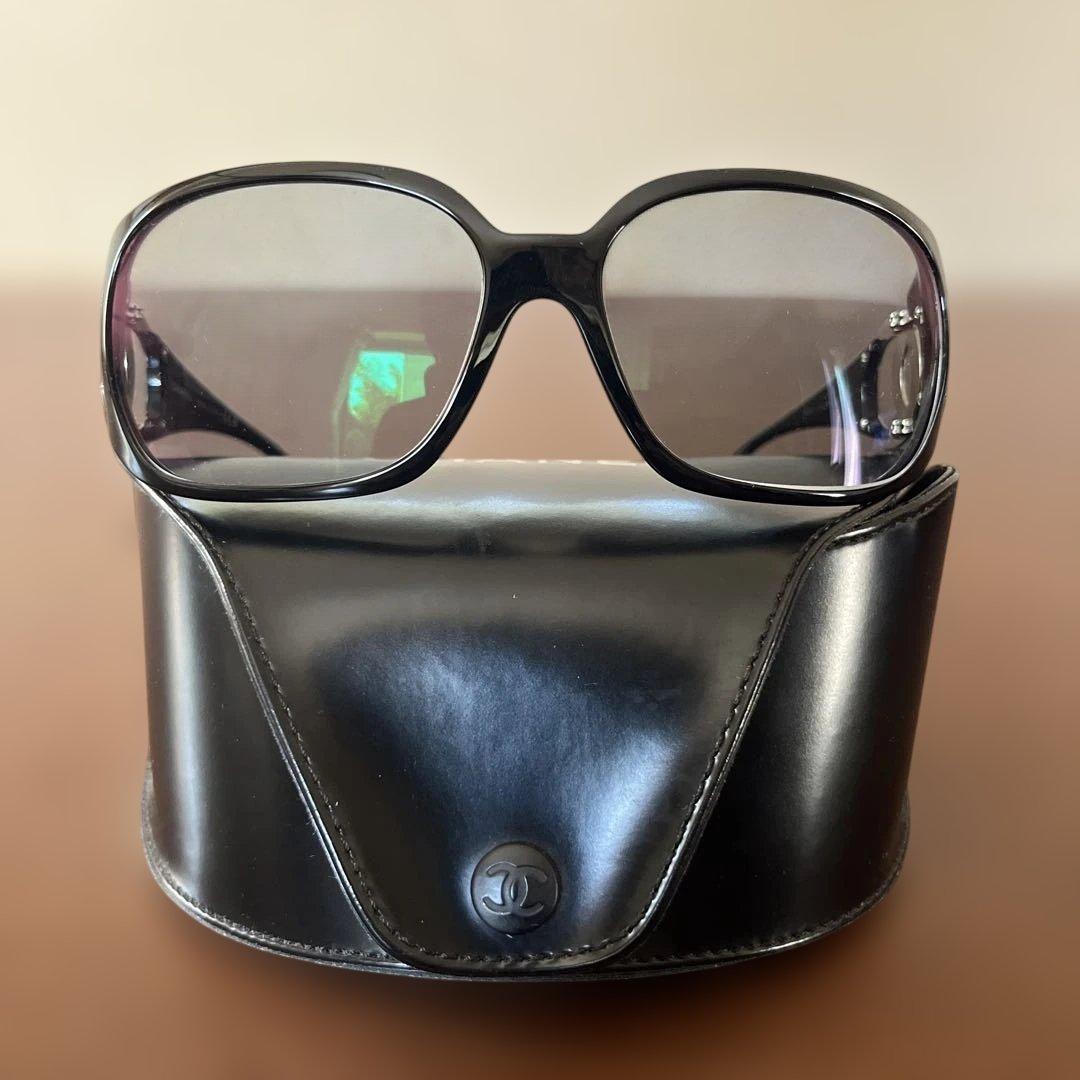 CHANEL sunglasses BLACK サングラス