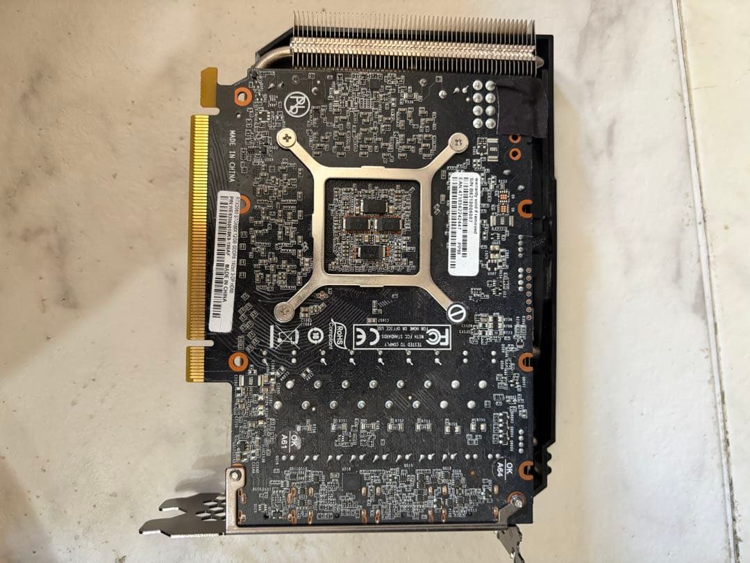 Palit GeForce RTX 3060 12GB 動作品