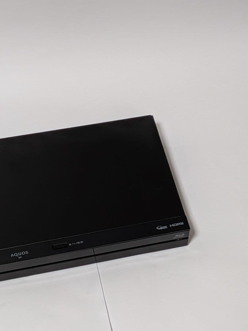 SHARPブルーレイディスクレコーダー 2B-C10BW1リモコンコンセント付き