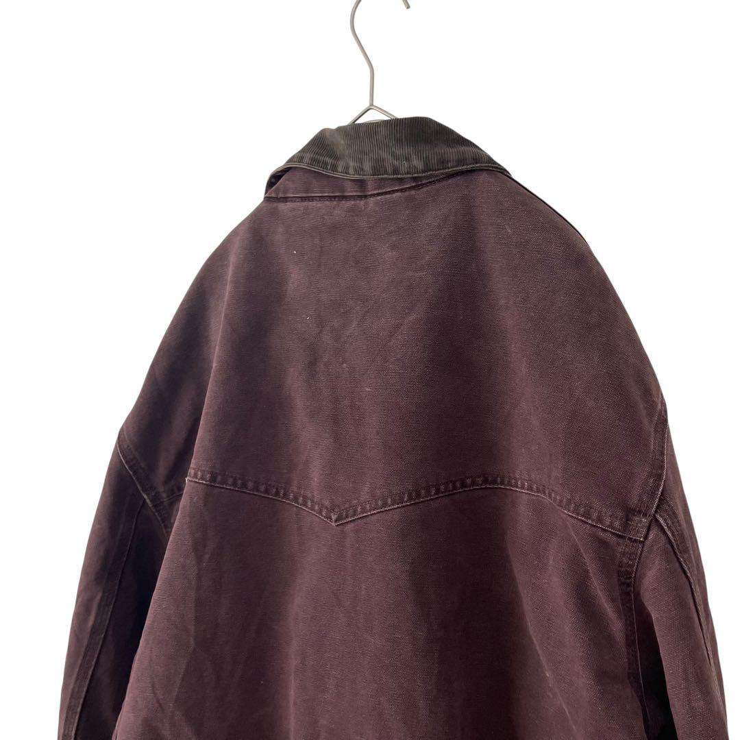 激レアカラー カーハート サンタフェ ジャケット バーガンディ 80s