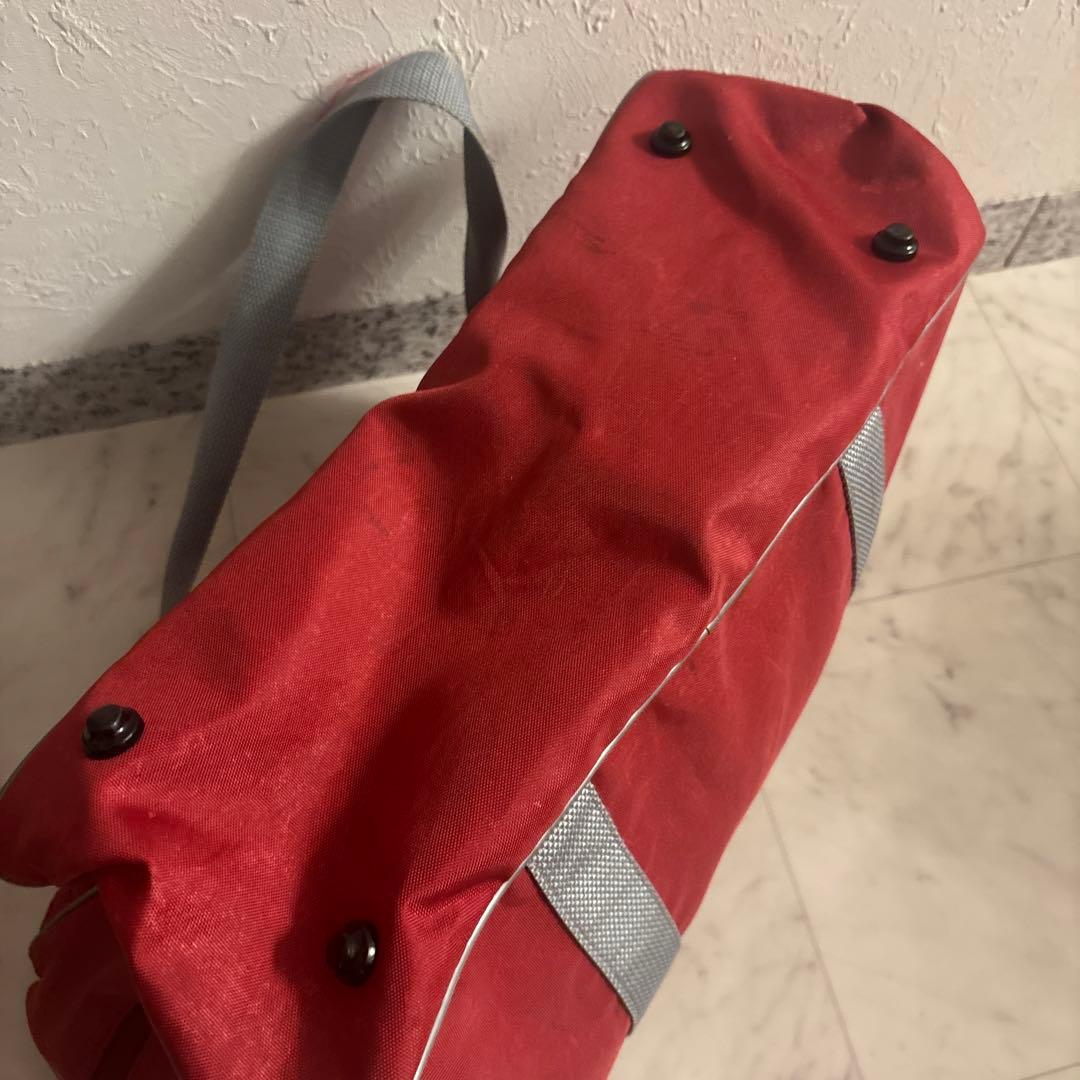 最終値下げ‼️ワッペ　旧型　旧　赤　スクバ　ワールドペガサス　スクールバック　学生