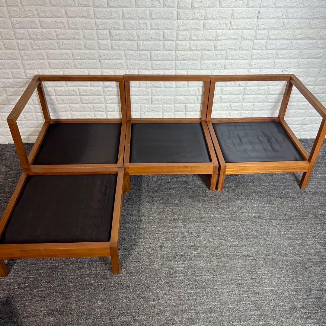 SCANTEAK スキャンティーク ソファ ３人掛け ファブリック F075