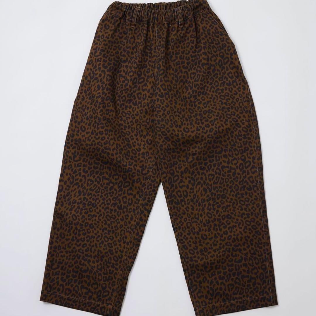 RE. シェフパンツ レオパードブラウン 仲里依紗