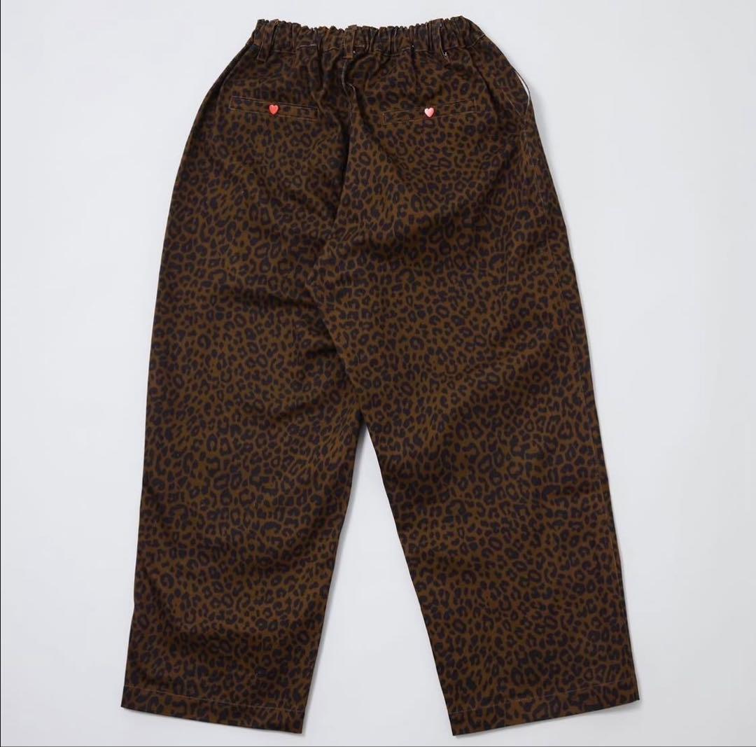 RE. シェフパンツ レオパードブラウン 仲里依紗