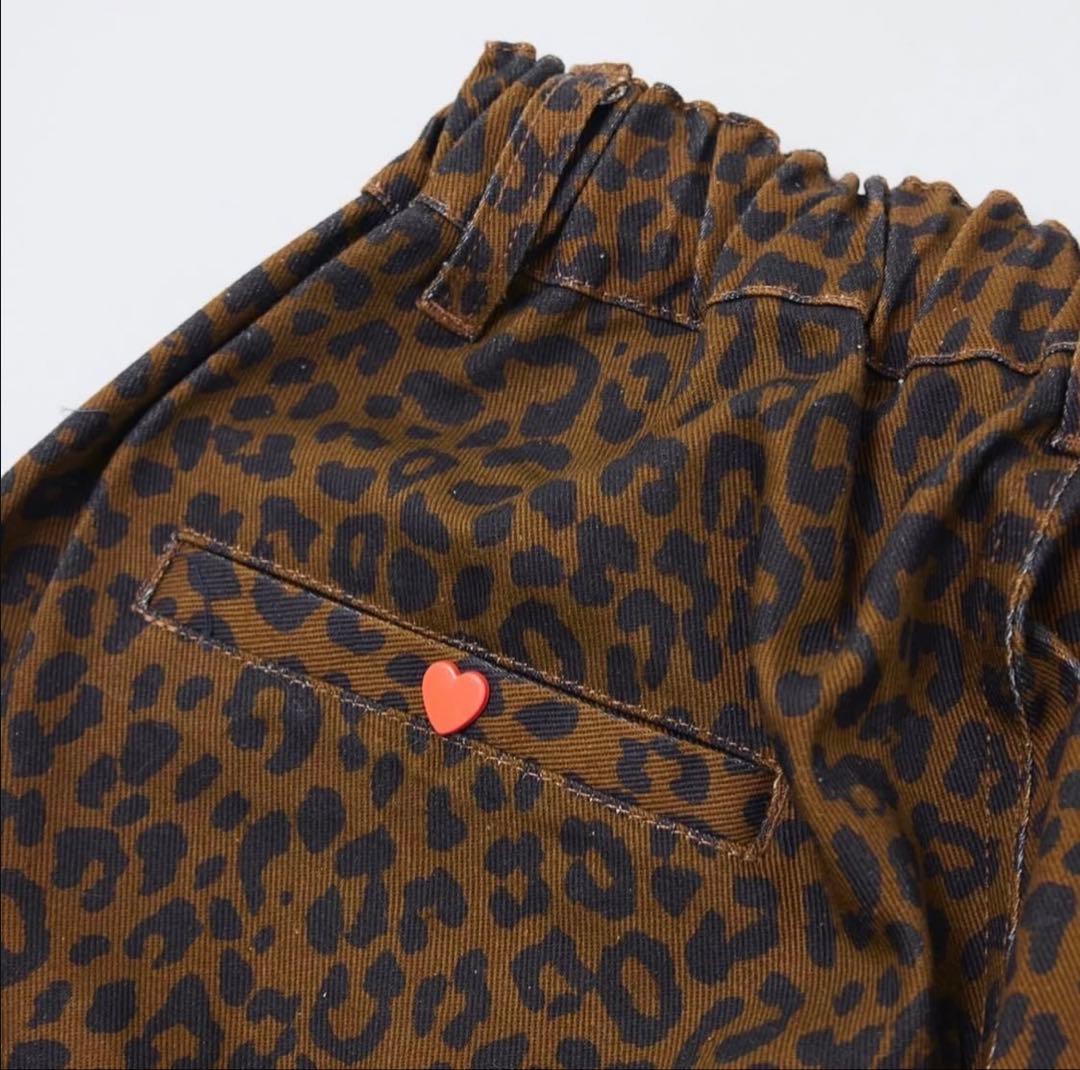 RE. シェフパンツ レオパードブラウン 仲里依紗