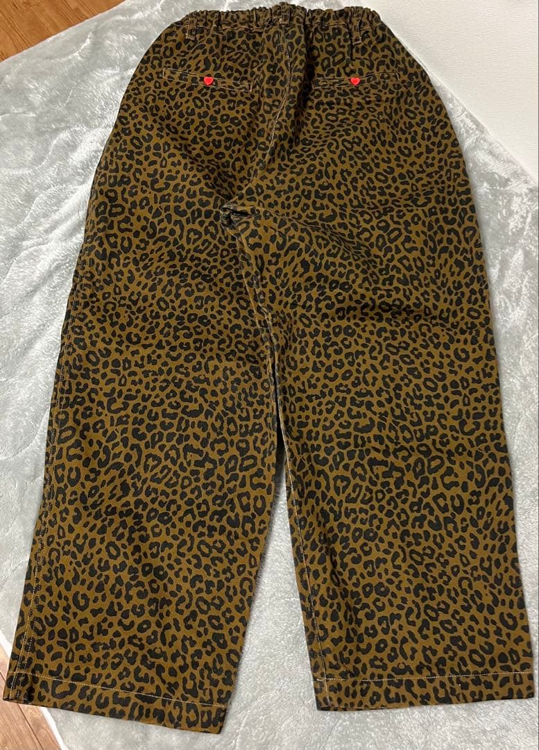 RE. シェフパンツ レオパードブラウン 仲里依紗