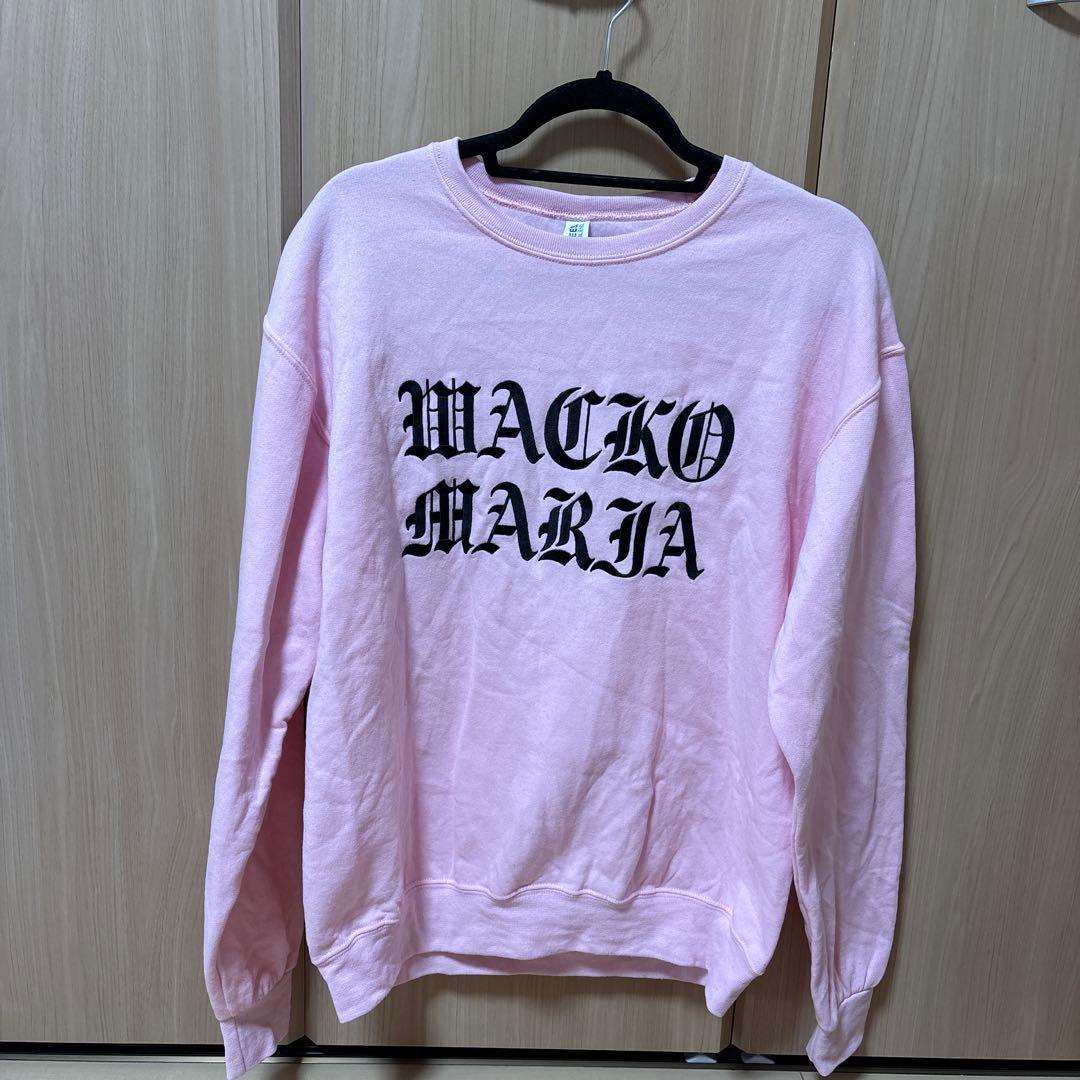 5500WACKO MARIA ピンク トレーナー Mサイズ