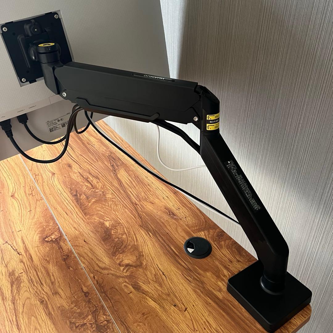 \セット/【Dell】31.5インチ4Kモニター【HUANUO】モニターアーム