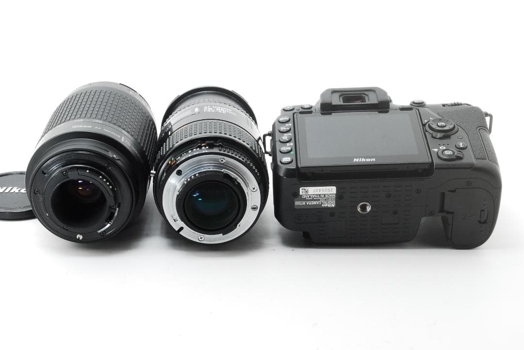 高画質D7500＋標準＆望遠レンズ＆収納バッグ付きセット