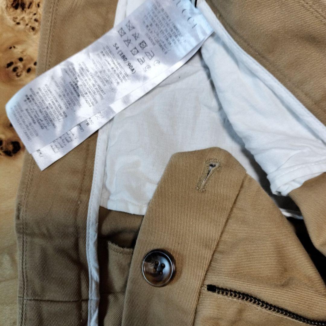 GUCCI ベージュ チノパン(6-10)