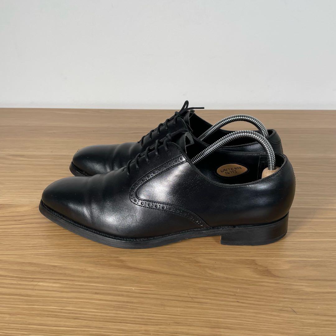エドワードグリーン　ビジネスシューズ　革靴　レザー　ブラック　6.5