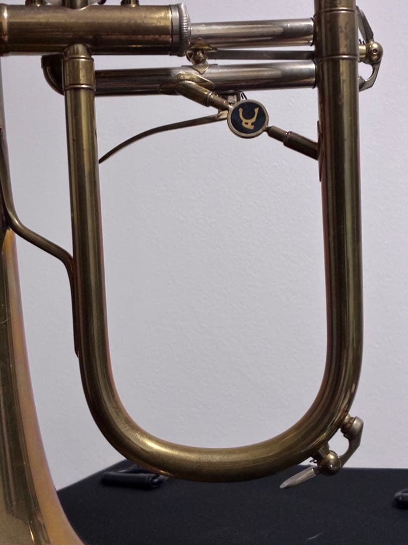 【希少品】A. Courtois Paris フリューゲルホルン ノーラッカー