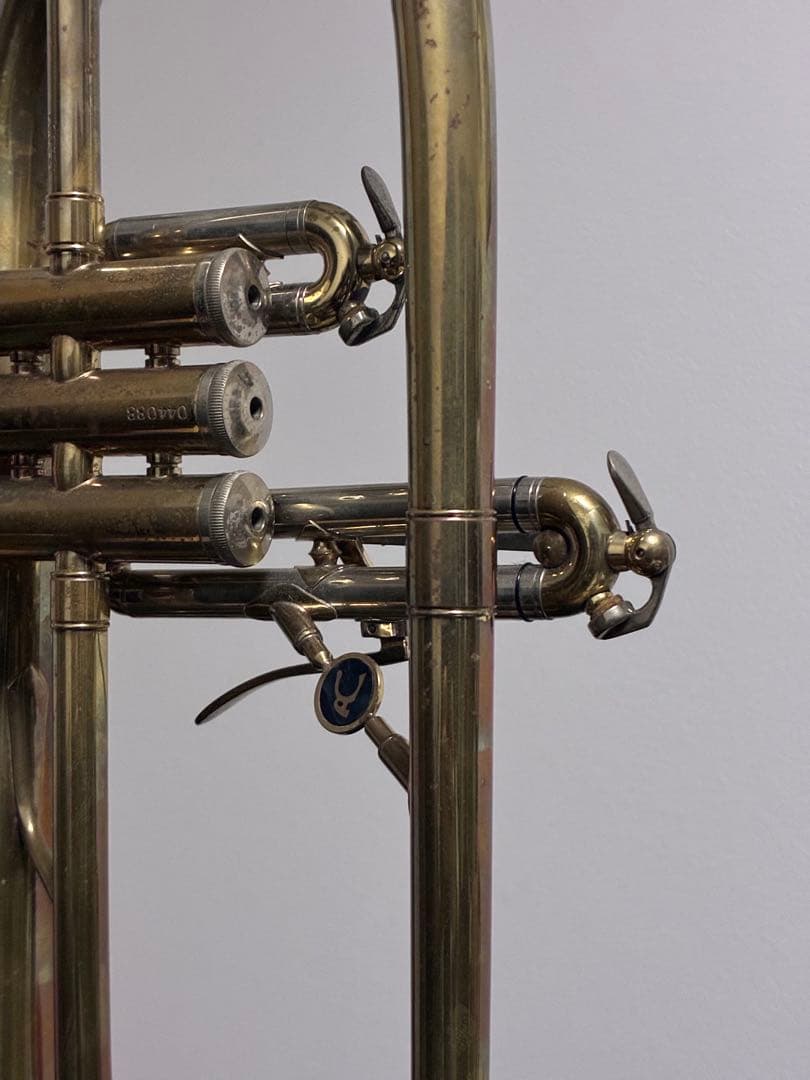 【希少品】A. Courtois Paris フリューゲルホルン ノーラッカー