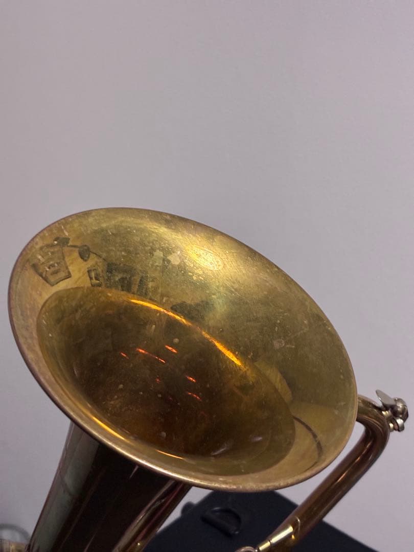 【希少品】A. Courtois Paris フリューゲルホルン ノーラッカー