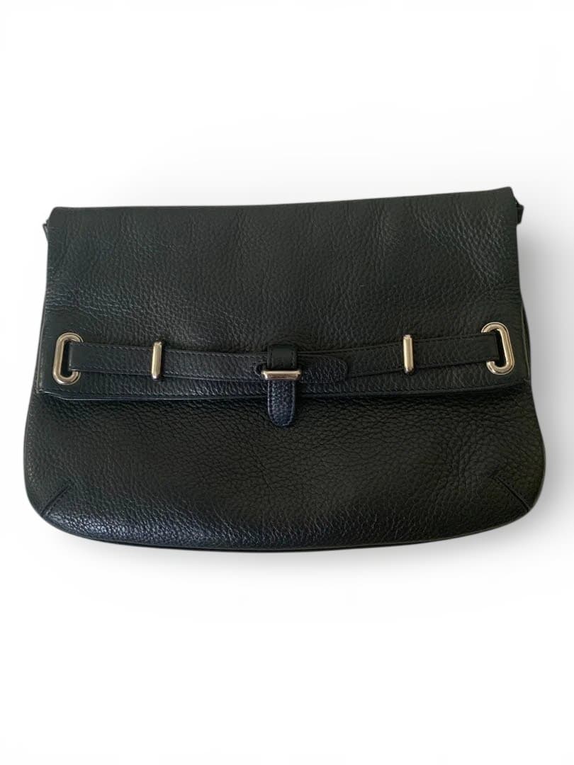 ペッレモルビダ PELLE MORBIDA クラッチ2way ショルダー日本製