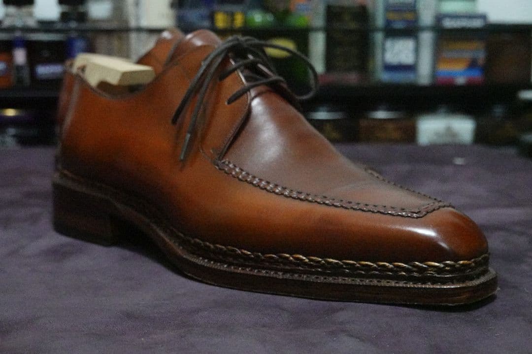 クラシコ　メルミン　ノルベジェーゼ　ライトアングルステッチ　Uチップ