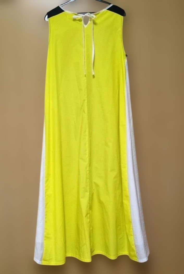 n*♪様 COOMB バイカラー ノースリーブワンピース 高嶋ちさ子さん着用して