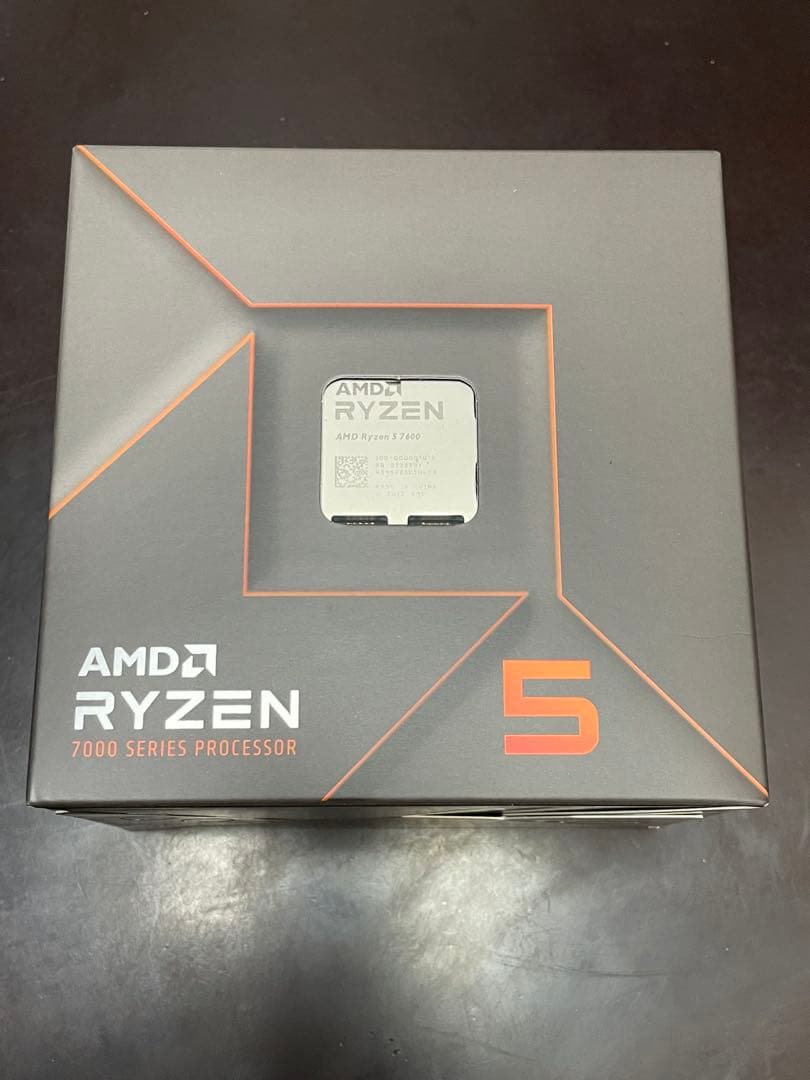 【新品】AMD Ryzen 5 7600 BOX CPU