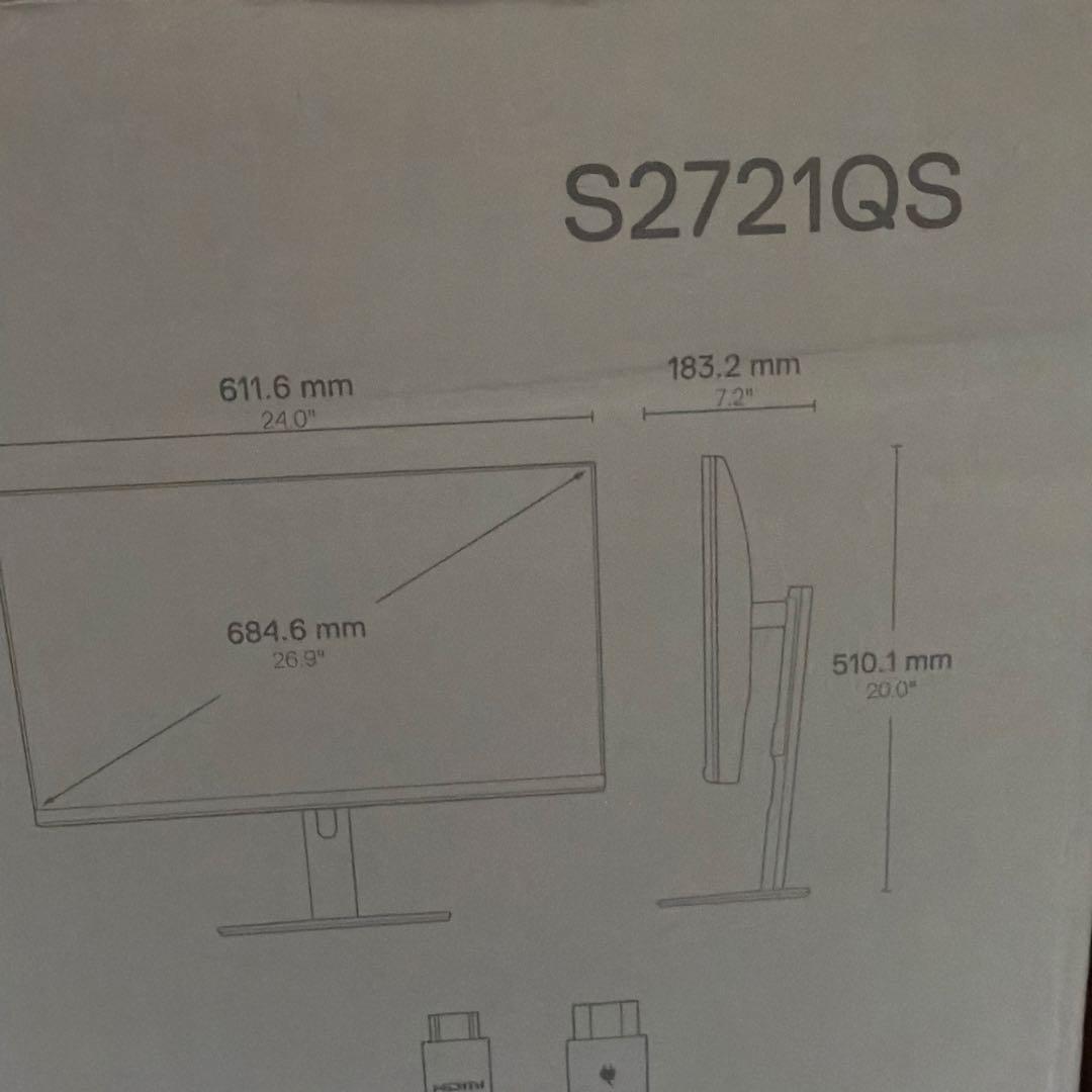 Dell S2721QS 27インチ 4Kモニター