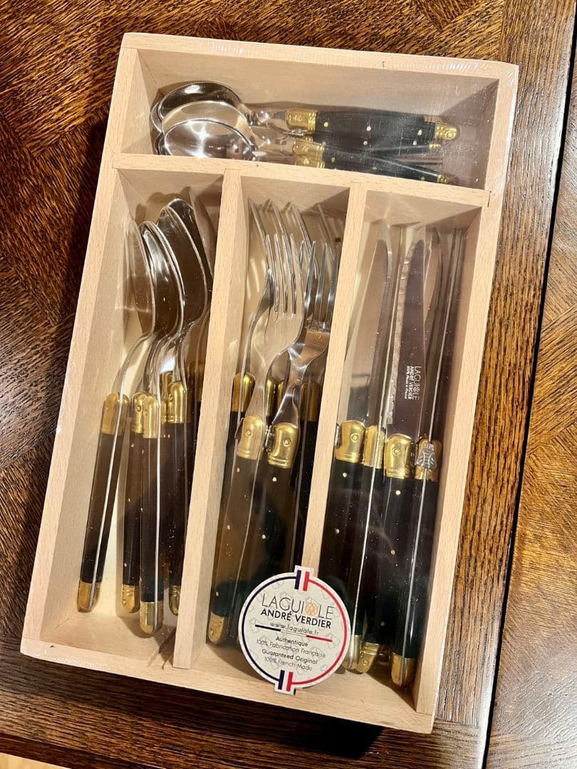 ラギオール　ライヨール　カトラリー　ゴールドハンドル　希少