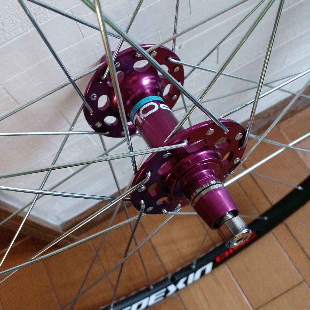 野*寛様 【新品】ピストホイール【クリンチャー】フロント　11000円で購入