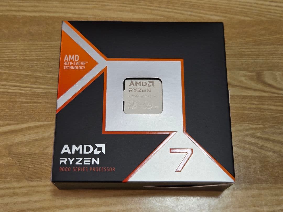 AMD RYZEN 7 9800X3D【新品・未開封】