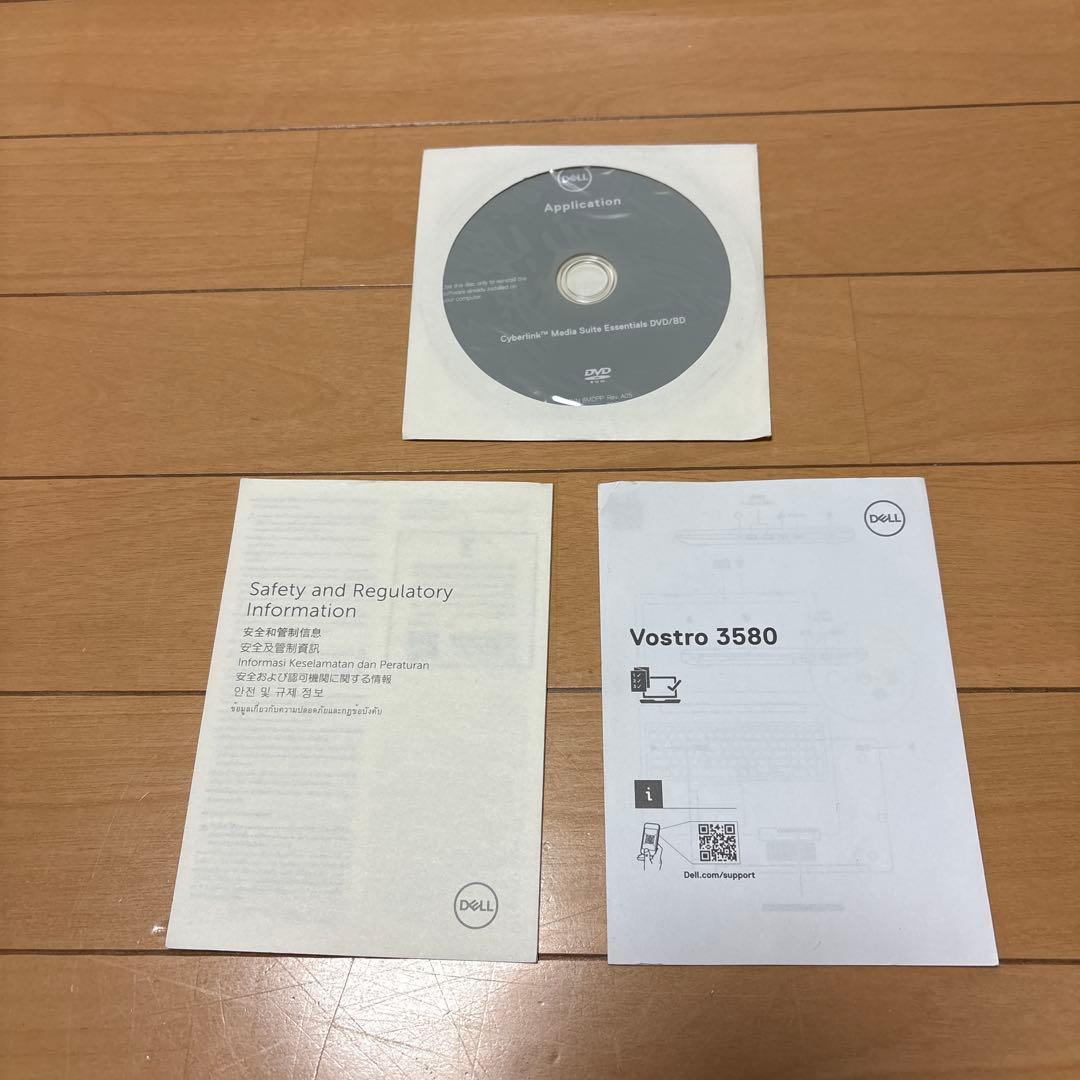 Windowsノート本体 DELL VOSTRO 3580 Celelon/8GB/SSD480GB