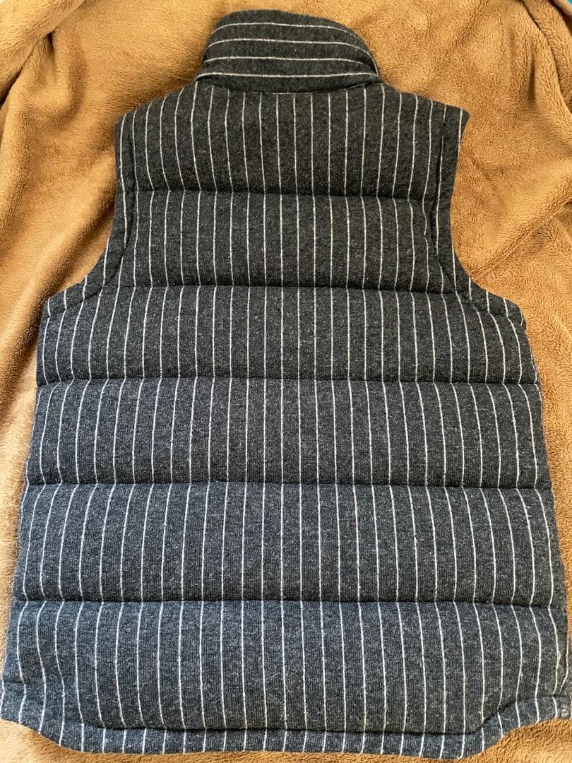 patagonia ダウンベスト ブラック ストライプ XS美品