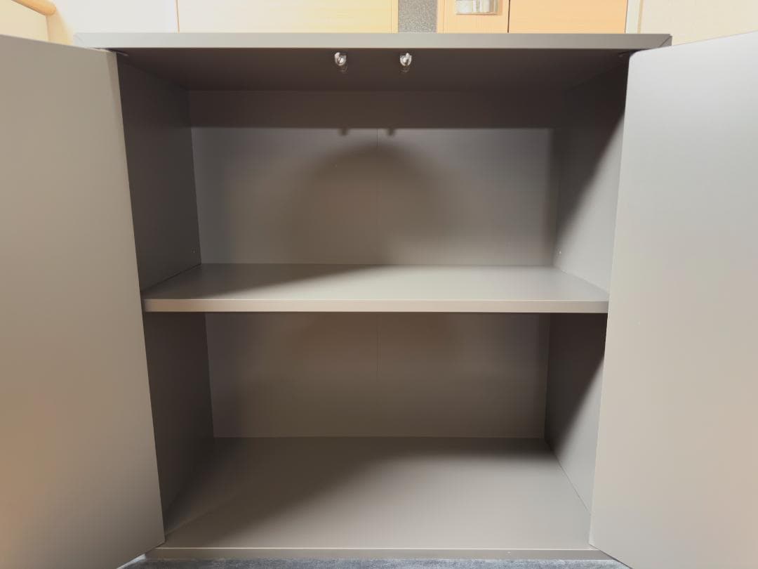 IKEA eket エーケト キャビネット グレー 完成品　専門業者組立て品