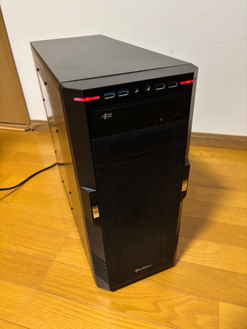 週末値下げにつき早い者勝ち！光る！自作ゲーミングPC！i7 新品M.2SSD