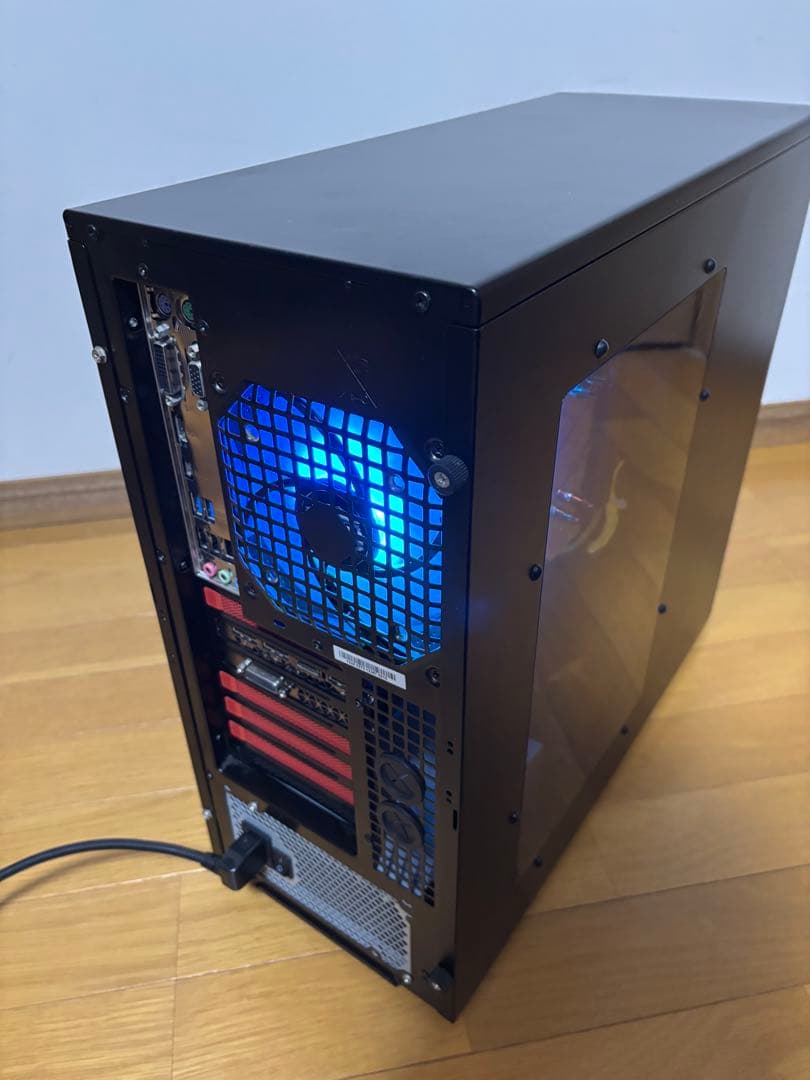 週末値下げにつき早い者勝ち！光る！自作ゲーミングPC！i7 新品M.2SSD